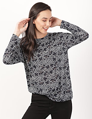 Relaxed LS LL AOP Floral
