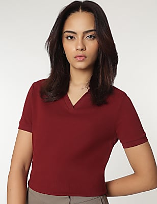 Pure Cotton Polo T-Shirt