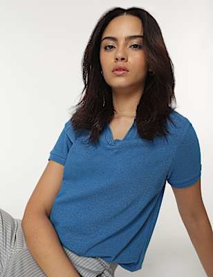 Pure Cotton Polo T-Shirt