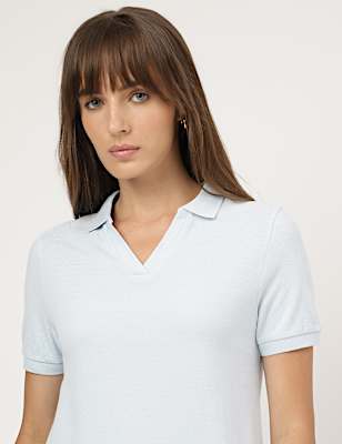 Pure Cotton Polo T-Shirt