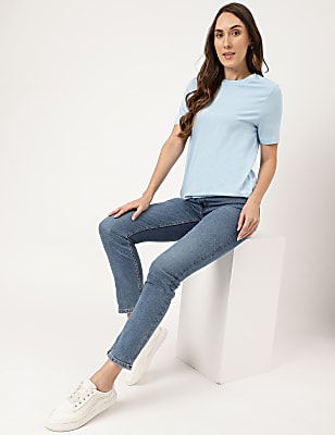 Cotton Rich Fitted T-Shirt