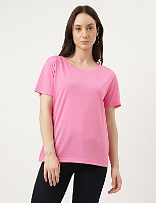 Relaxed Fit Crew Neck Tee