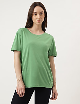 Relaxed Fit Crew Neck Tee