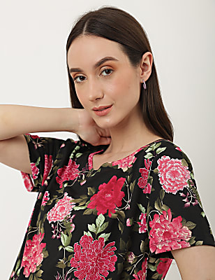 Printed Crew Neck T-Shirt