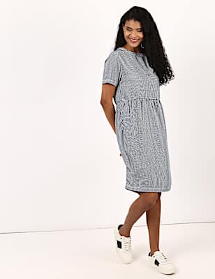 Pin Stripe Tencel Dress