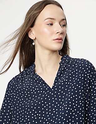 Pure Viscose Full Sleeves Blouse