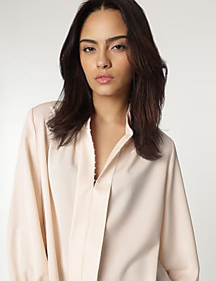 Mandarin Neck Blouse