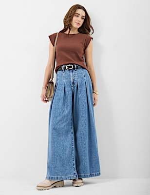 Pure Cotton Ribbed Top