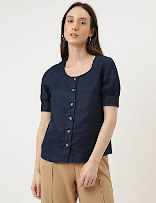 Linen Plain Top