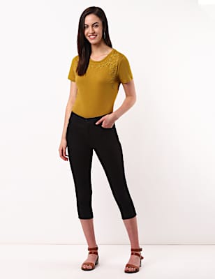 Cropped Super Skinny Denim