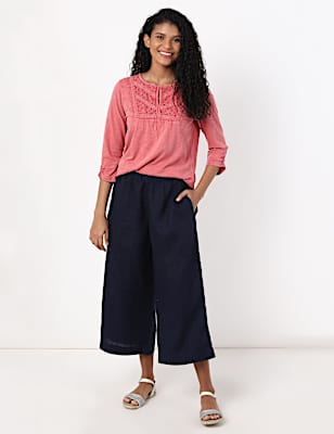 IFG Only 100% Linen WL Crop