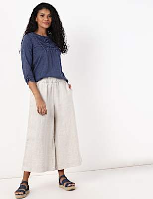 IFG Only 100% Linen WL Crop