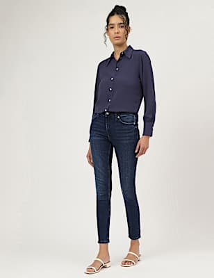 Skinny Mid Waist Jeans