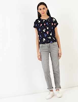 Straight Denim With Stretch