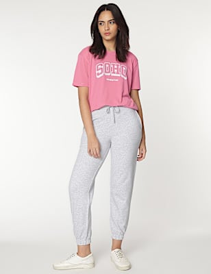 Cotton Rich Relaxed Fit Joggers