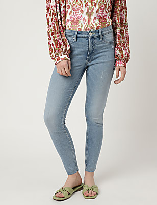Skinny Mid Waist Jeans