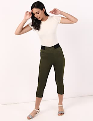 Solid Regular Fit Jeggings