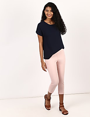 Solid Regular Fit Jeggings