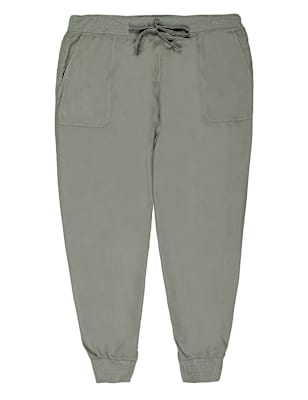 Viscose Mix Plain Regular Fit Jogger