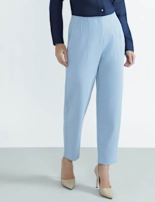 Plain Regular Fit Trousers