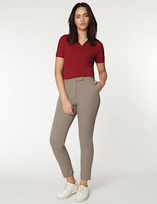 Striped Slim Fit Trousers