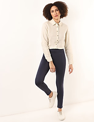 Viscose Mix Skinny Treggings