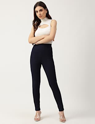 Viscose Mix Skinny Treggings
