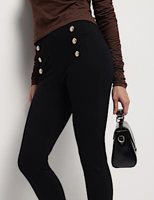 Viscose Mix Skinny Fit Treggings