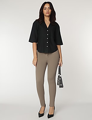 High Waist Skinny Fit Treggings