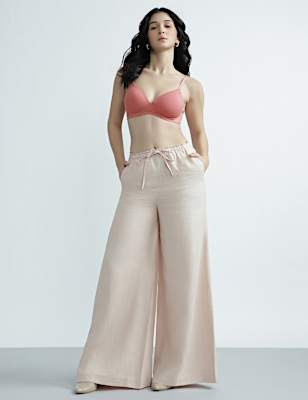 Cotton Rich Sweetheart Neck Bra
