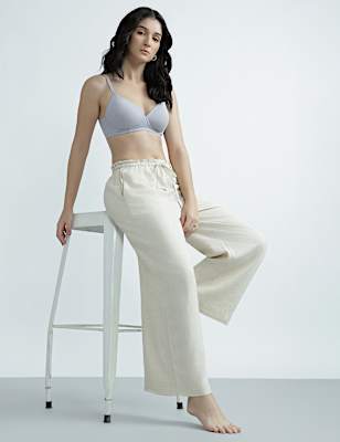 Cotton Rich Sweetheart Neck Bra