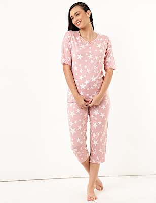 Cotton Mix Printed Regular Fit Pyjama Set