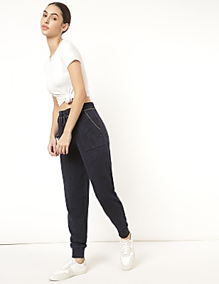 Viscose Mix Printed Regular Fit Jogger