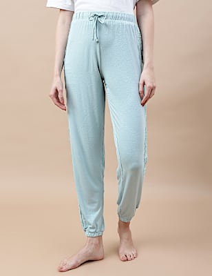 Viscose Mix Lace Relaxed Fit Pyjama
