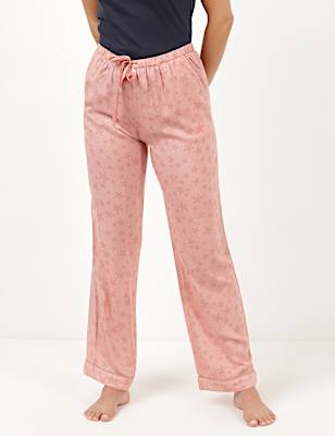 Pure Viscose Printed Regular Fit Pyjama