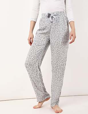 Pure Viscose Printed Regular Fit Pyjama
