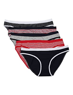INT 5P SPORTY STRIPE BIKINI