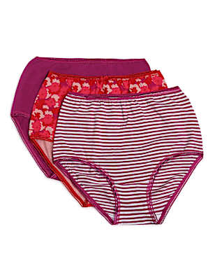 3 Pack Cotton Mix Skinny Fit Knicker
