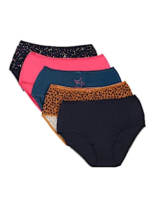 5 Pack Cotton Mix Skinny Fit Knicker