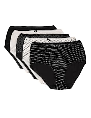 5 Pack Cotton Mix Knickers