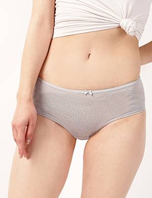 5 Pack Cotton Mix Skinny Fit Briefs