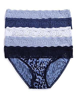 Low Rise Laced Bikini Shorts