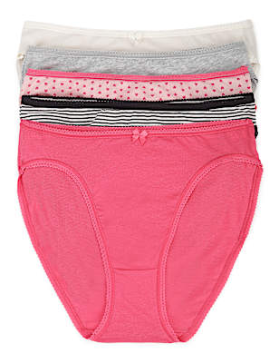 Low Rise Striped Shorts