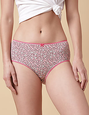 Pack 5 Cotton Mix Knickers