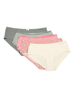 Low Rise Striped Shorts