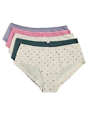 Low Rise Striped Shorts