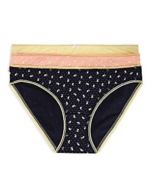 Pack of 3 Printed Bikini Panties