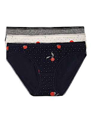 Pack of 3 Printed Bikini Panties