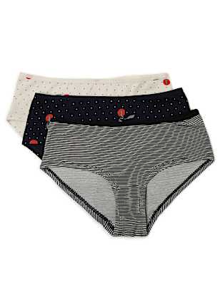 3 Pack Cotton Mix Knickers