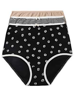 3 Pack Cotton Mix Knickers